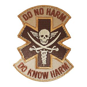 Patch Airsoft Do No Harm Pirate