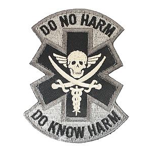 Patch Airsoft Do No Harm Pirate