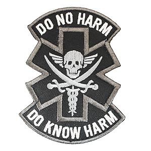 Patch Airsoft Do No Harm Pirate