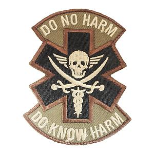 Patch Airsoft Do No Harm Pirate