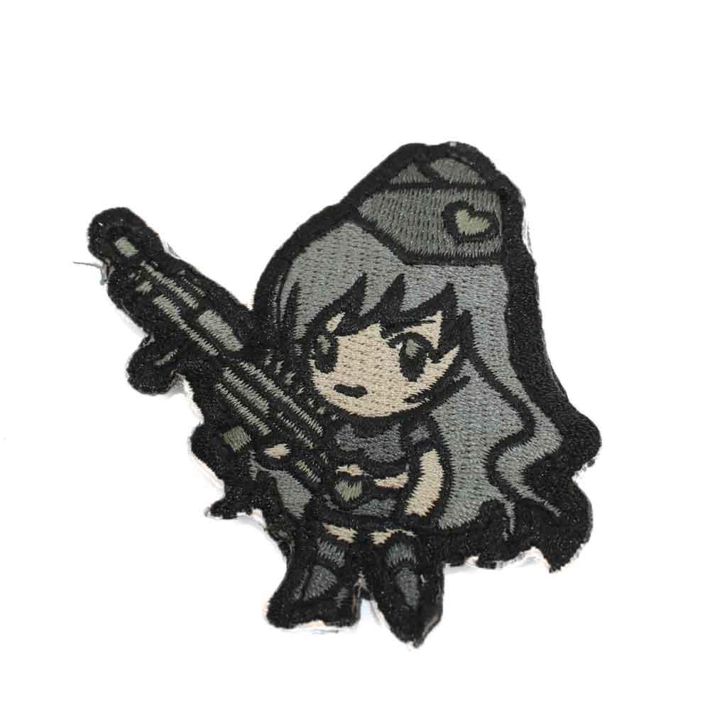Patch Airsoft Gun Girl 