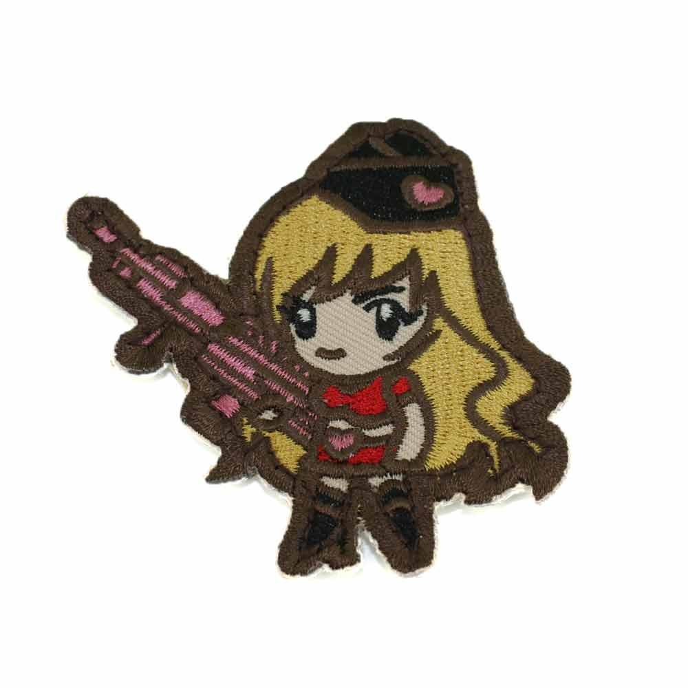 Patch Airsoft Gun Girl 