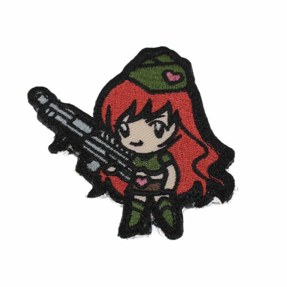 Patch Airsoft Gun Girl 