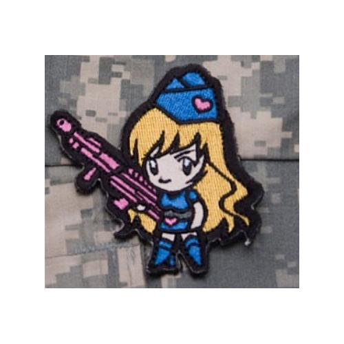 Patch Airsoft Gun Girl 
