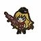 Patch Airsoft Gun Girl 
