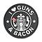 Patch airsoft Guns & Bacon D.60mm
