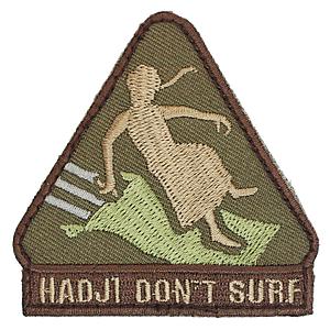 Patch Airsoft Hadji Don't Surf 