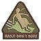 Patch Airsoft Hadji Don't Surf 