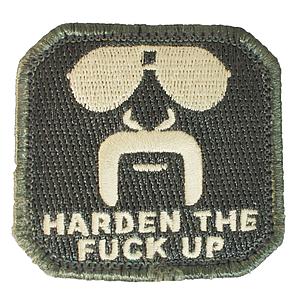 Patch Airsoft Harden Up 