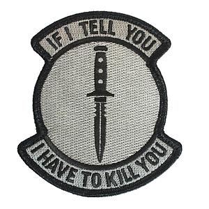 Patch Airsoft If I Tell You