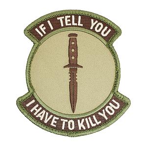 Patch Airsoft If I Tell You