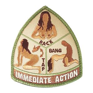 Patch Airsoft Immediate Action