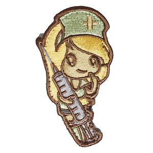 Patch Airsoft Nurse Girl
