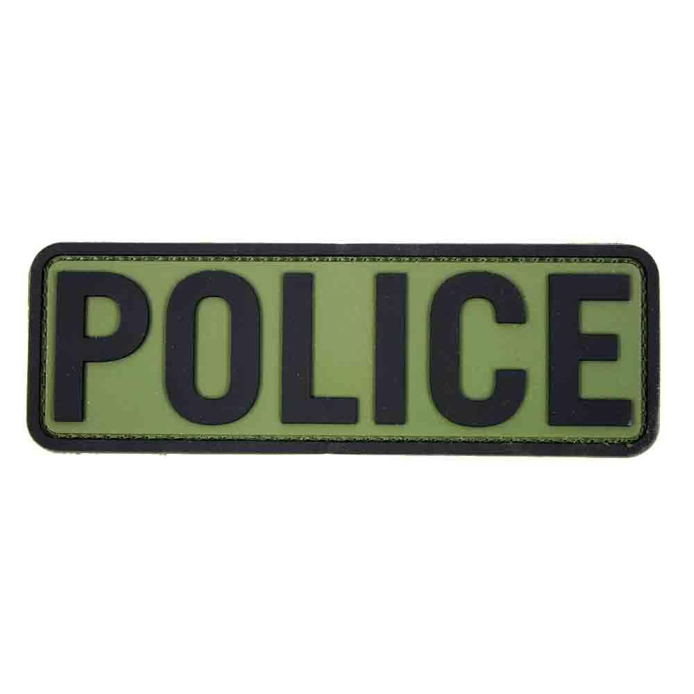 Patch Airsoft Police PVC 15x5cms 