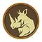 Patch Airsoft Rhino Head 