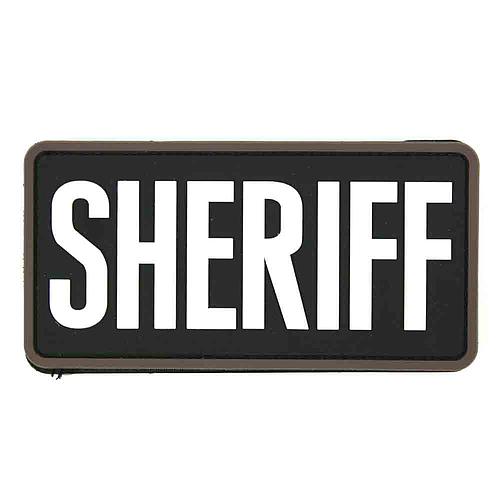 Patch Airsoft Sheriff PVC 15x7.5cm 