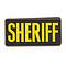 Patch Airsoft Sheriff PVC 15x7.5cm 