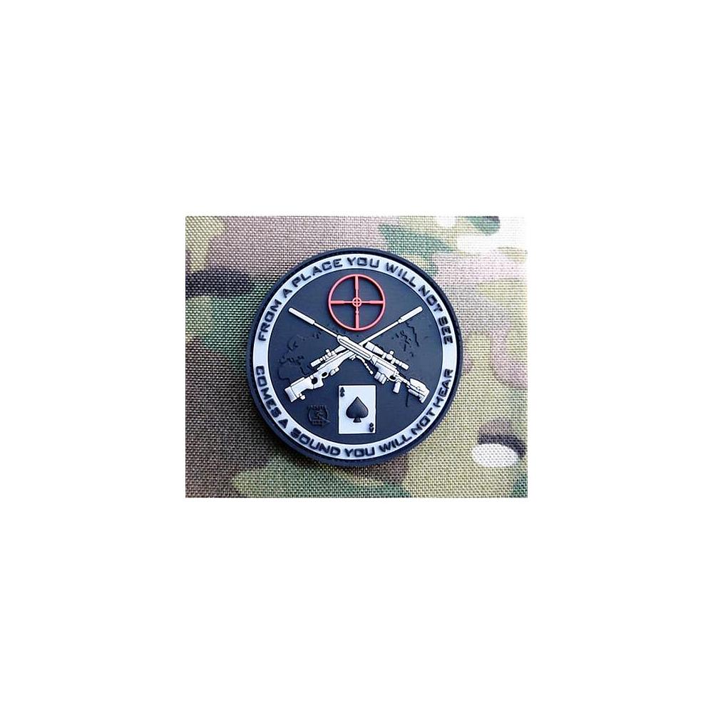Patch airsoft Sniper 3D 