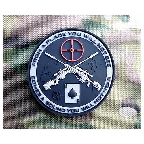 Patch airsoft Sniper 3D 