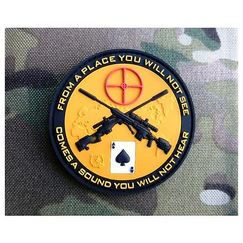 Patch airsoft Sniper 3D 
