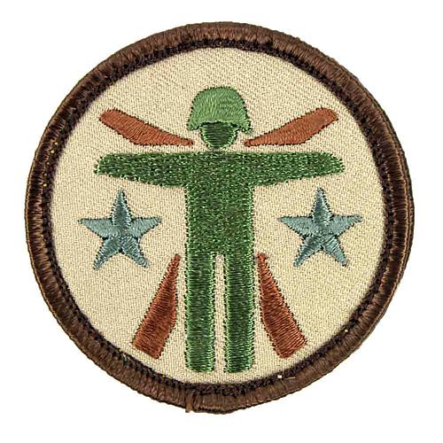 Patch Airsoft Soldier systeme logo