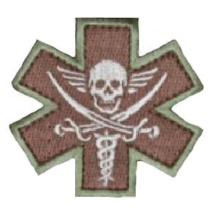 Patch Airsoft Tactical Medic Pirate