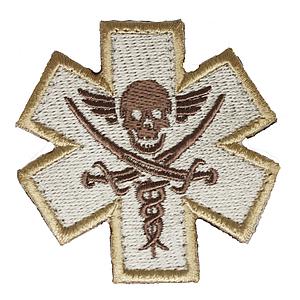 Patch Airsoft Tactical Medic Pirate