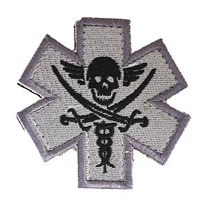 Patch Airsoft Tactical Medic Pirate