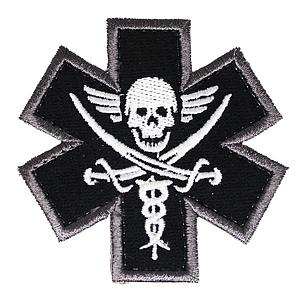 Patch Airsoft Tactical Medic Pirate