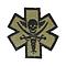 Patch Airsoft Tactical Medic Pirate