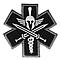 Patch Airsoft Tactical Medic Spartan 