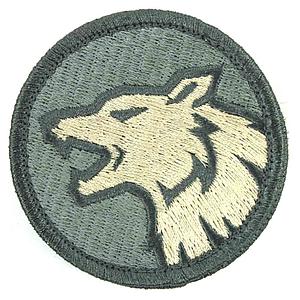 Patch Airsoft Wolf Head