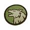 Patch Airsoft Wolf Head