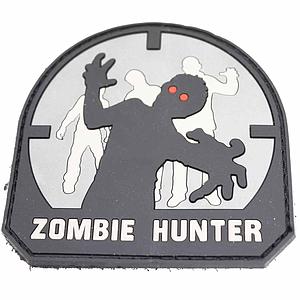 Patch Airsoft Zombie Hunter PVC 