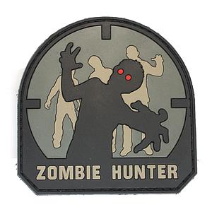 Patch Airsoft Zombie Hunter PVC 