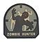 Patch Airsoft Zombie Hunter PVC 