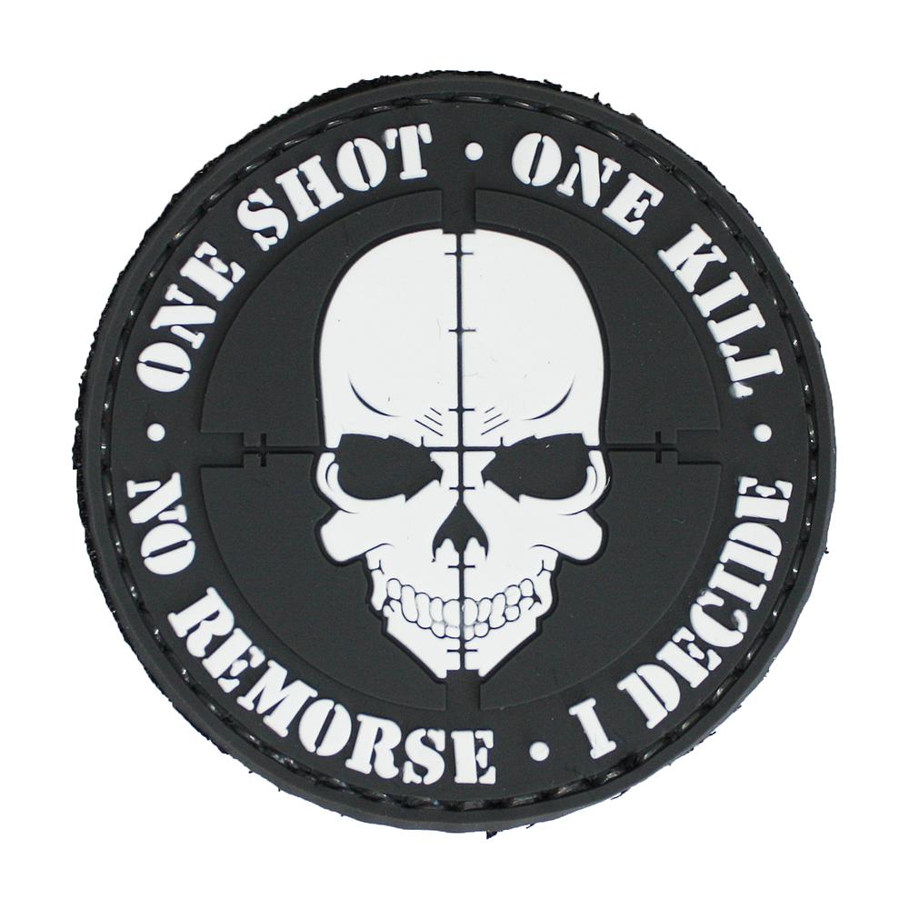 Patch One Shot PVC Noir