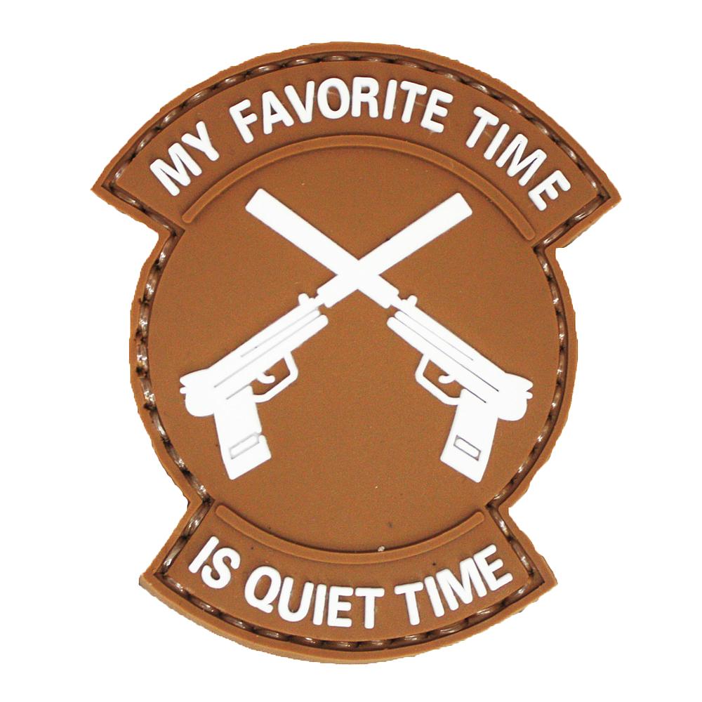 Patch PVC Quiet time
