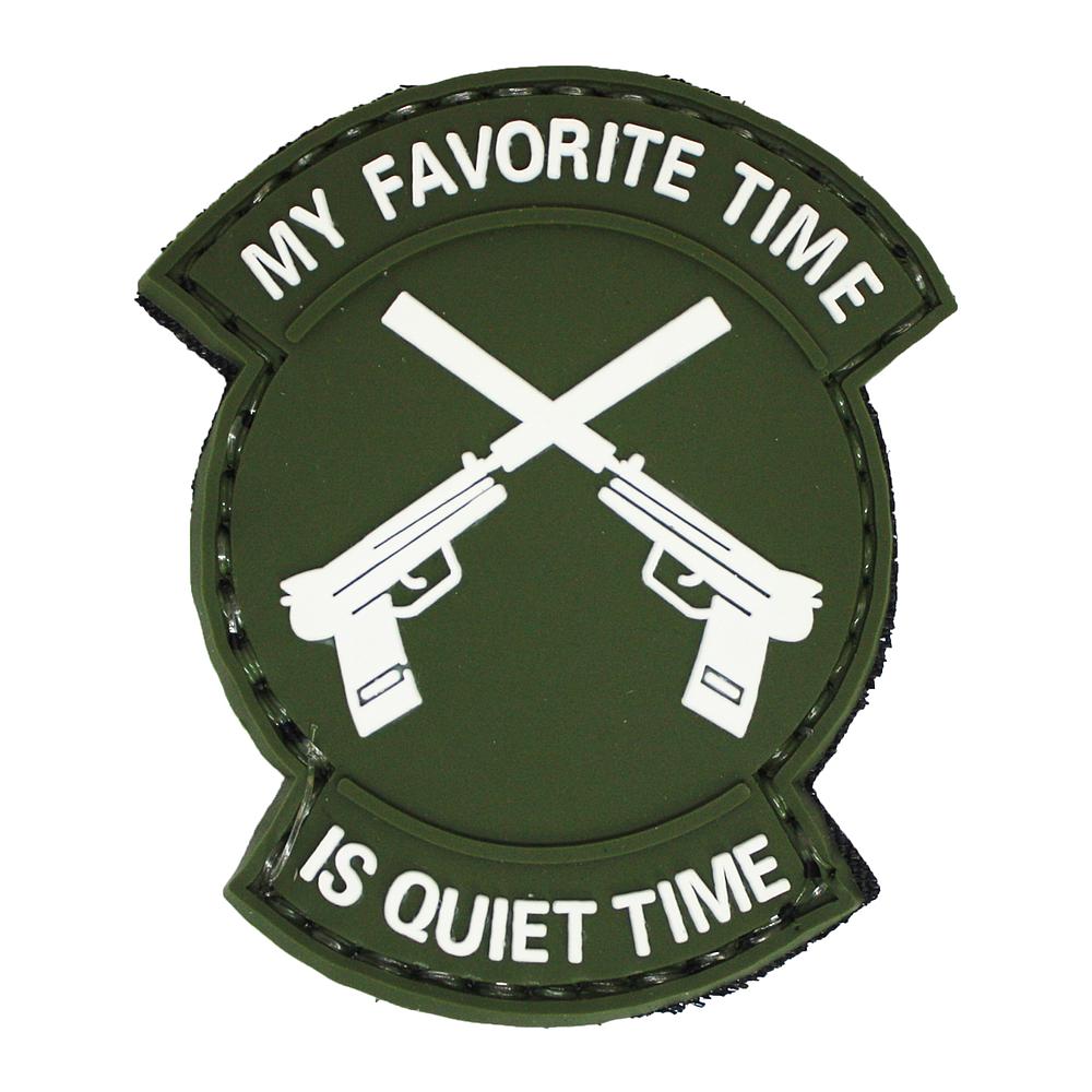 Patch PVC Quiet time