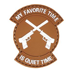 Patch PVC Quiet time