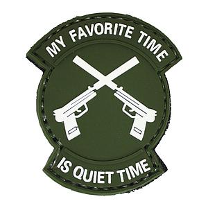 Patch PVC Quiet time