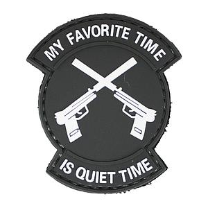 Patch PVC Quiet time