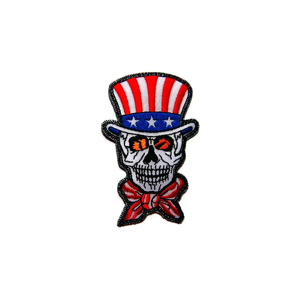 Patch Skull America bow tie