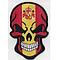 Patch Skull Spanish flag head