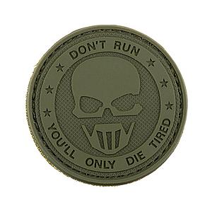 Patch Velcro - Don't Run -
