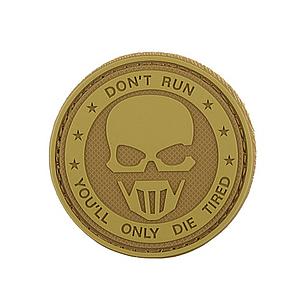 Patch Velcro - Don't Run -