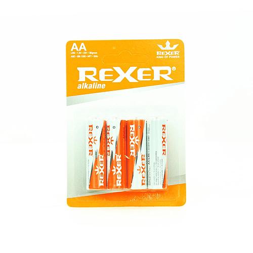 Pile Alcaline AA LR6 - Rexer