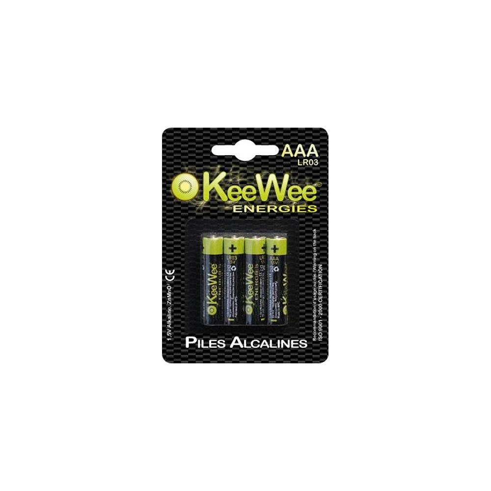 Piles Alcalines LR03/AAA (x4) - Kee Wee