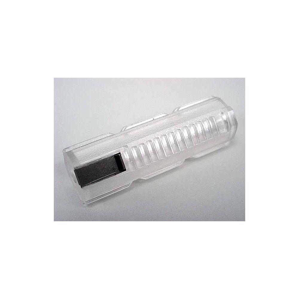 Piston airsoft 13 dents acier transparent 