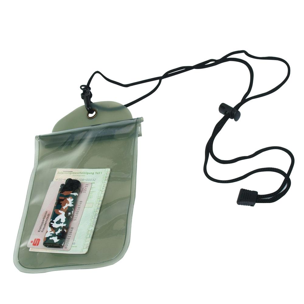 Poche étanche 140 x 230 mm - Vert armée - Miltec